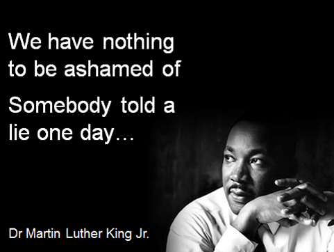 we have nothing to be ashamed of