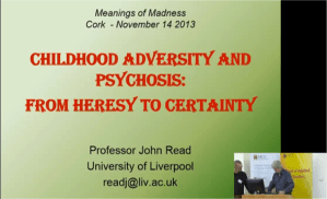 john read at meanings of madness