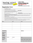 registration form