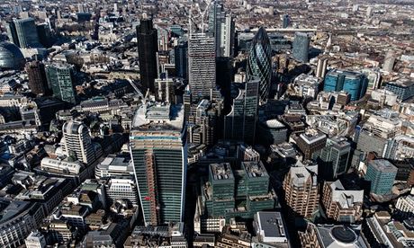 Aerial views of London, Britain - 05 Mar 2013