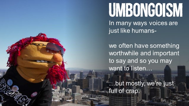 umbongoism#1 full of crap