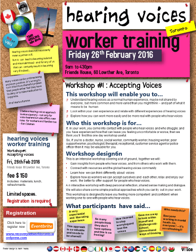 HV Training-#1 Accepting Voices- 26Feb2016