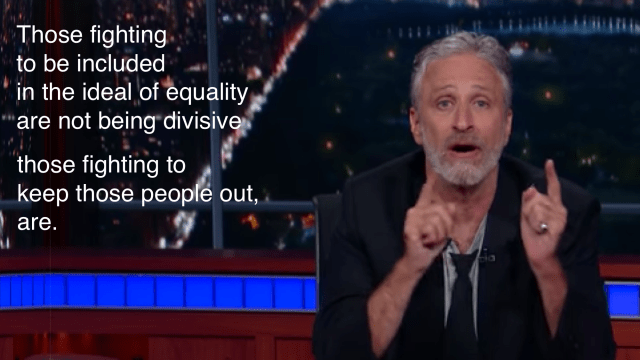 those fighting to be included